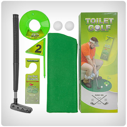 Potty Putter Toilet Time Golf Game