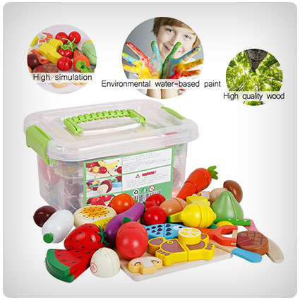 Pretend Magnetic Play Food Set