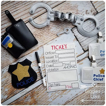 Pretend Play Police Officer Set