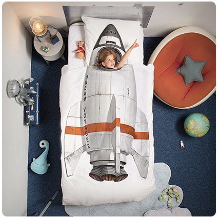 Rocket Duvet & Pillowcase Set