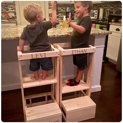 Safe Step Stool Kitchen Helper