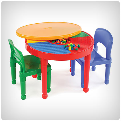 Tot Tutors LEGO-Compatible Activity Table Set