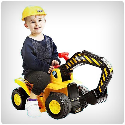 Toy Tractors For Kids Ride-on Excavator