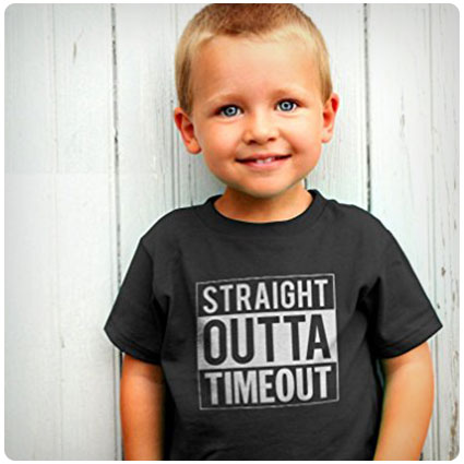 Teestars Straight Outta Timeout T-Shirt