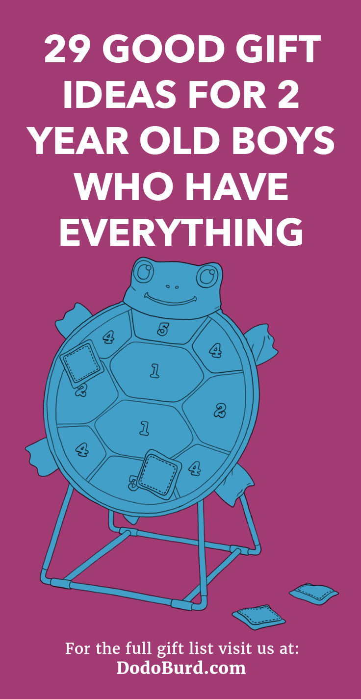 The only thing more fun than getting a present, is shopping for gifts for 2 year old boys. Balls, trucks, and building blocks are just the tip of the gift-giving idea iceberg.