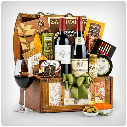 Around The World Wine Chest