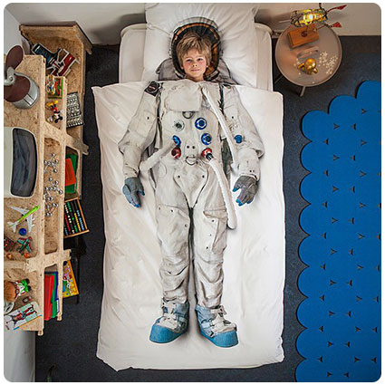 Astronaut Duvet And Pillowcase Set