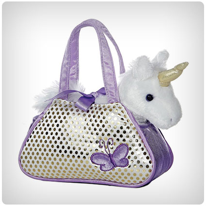 Aurora Unicorn Fancy Pals Purse with Unicorn