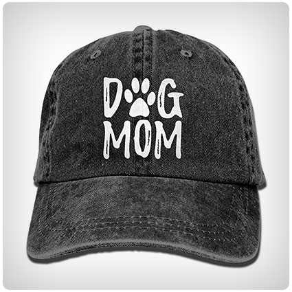 BaPaLa Denim Dog Mom Baseball Cap