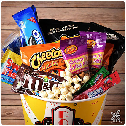 Coco Mill Movie Night Variety Gift Bucket