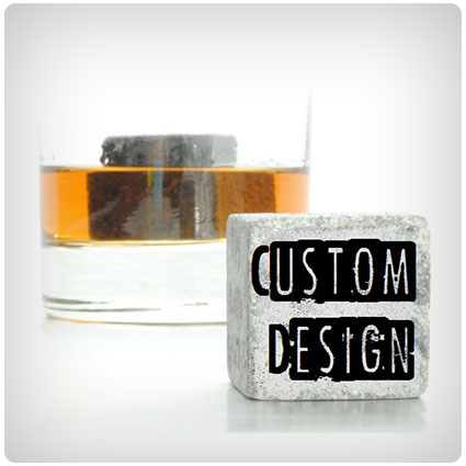 Custom Engraved Personalized Whiskey Blocks