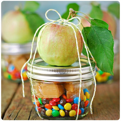 Diy Caramel Apple In A Jar Gift