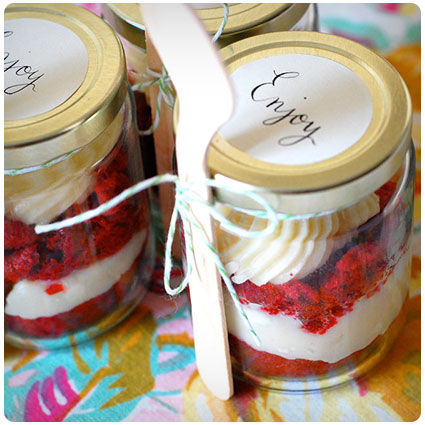 Diy Cupcake In A Jar