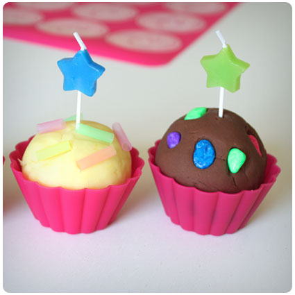 Diy Cupcake Play Dough Kit