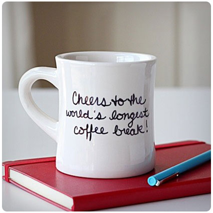 Diy Sharpie Written Mug