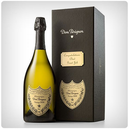 Dom Perignon With Personalized Gift Box