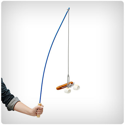 Fishing Pole Campfire Roaster