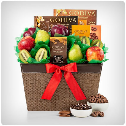 Fresh Fruit And Godiva Chocolates