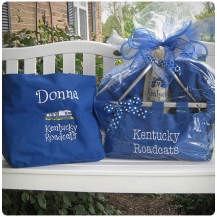 Fun College Themed Gift Baskets