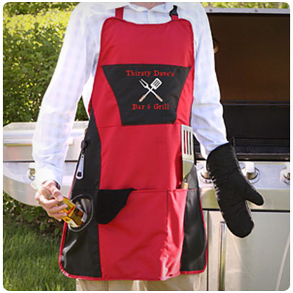 Grill Master Personalized Apron Set