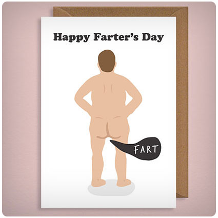 Happy Farter's Day Card