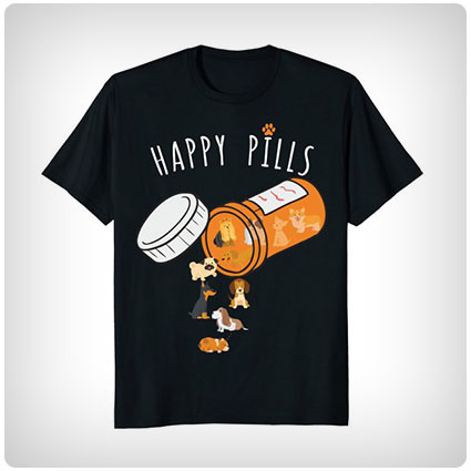 Happy Pills Dog T-shirt