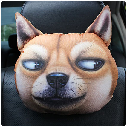 Husky Dog Neck Pillow