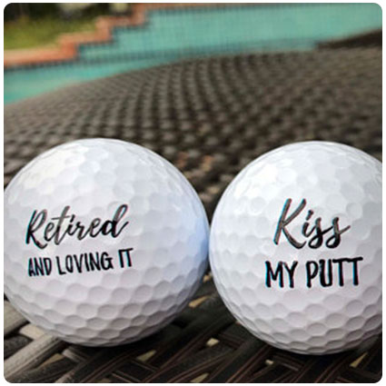 Kiss My Putt Set Golf Balls