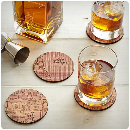 Neighborwoods Map Coasters