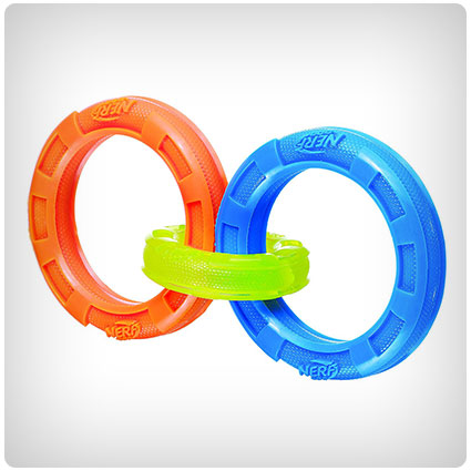 Nerf Dog 3-Ring TPR Tug