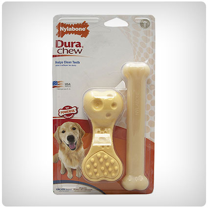 Nylabone Dura Chew Peanut Butter Flavored Bone Chew