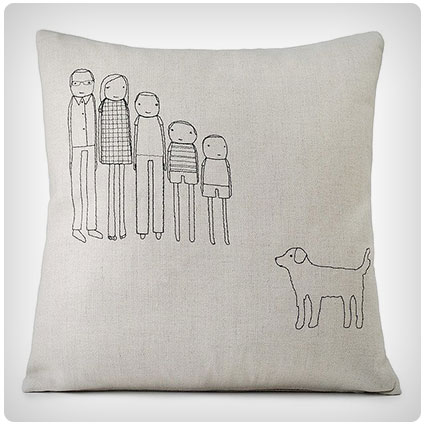 Personalized Family Pillow