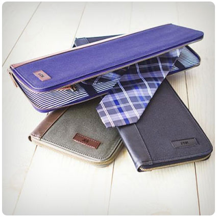 Personalized Men's Travel Tie Case