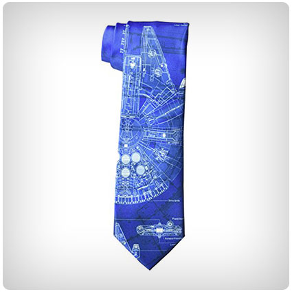 Star Wars Men's Millennium Falcon Tie