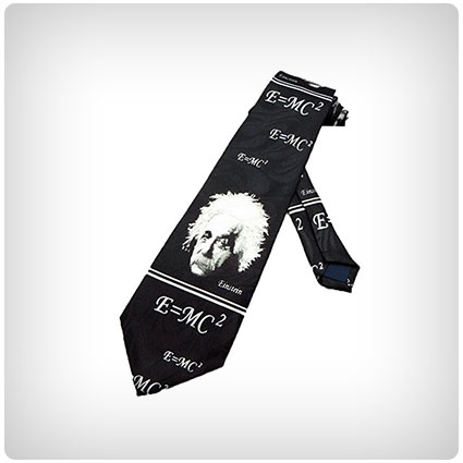 Steven Harris Mens Albert Einstein Scientist Necktie