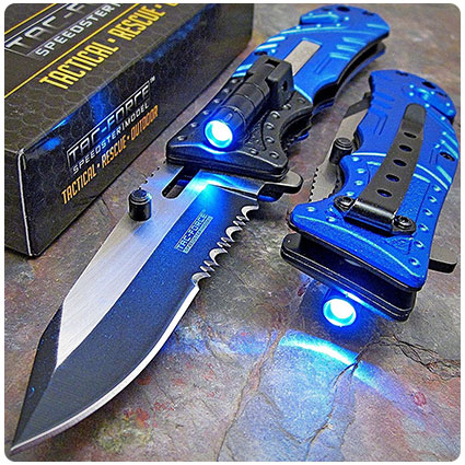 Tac-Force LED Tactical Rescue Pocket Knife