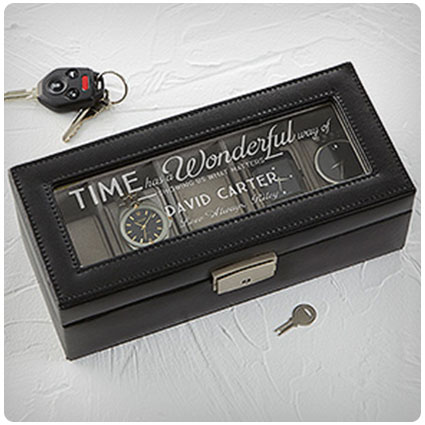 Timeless Message Leather Watch Box