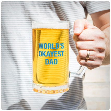 World's Okayest Dad Tankard