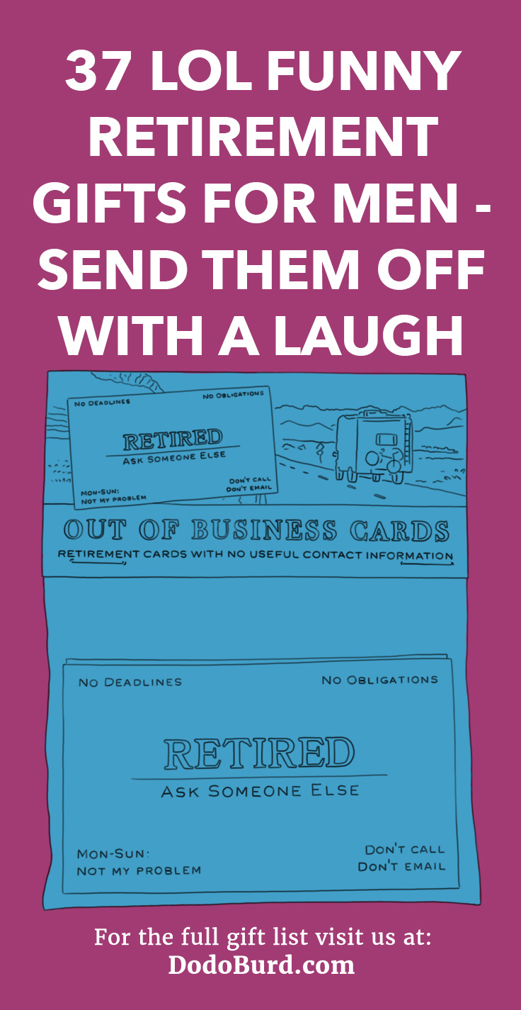 Don’t get put in retirement gifts-giving detention, and buy them something that they can enjoy at the same time as their pension.