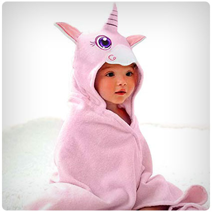 Baby Hooded Towel Upsimples Unicorn Baby Towel