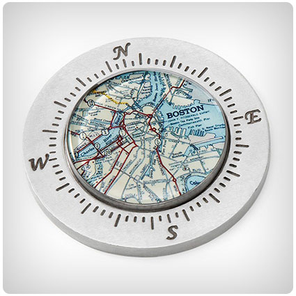 Custom Map Paperweight