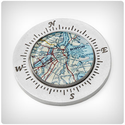 Custom Map Paperweight