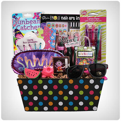 Diva & Proud Gift Basket for Girls