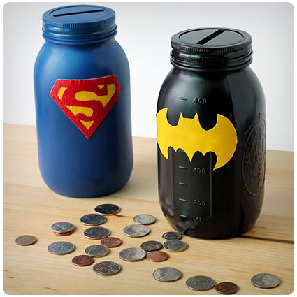 Diy SuperHero Bank