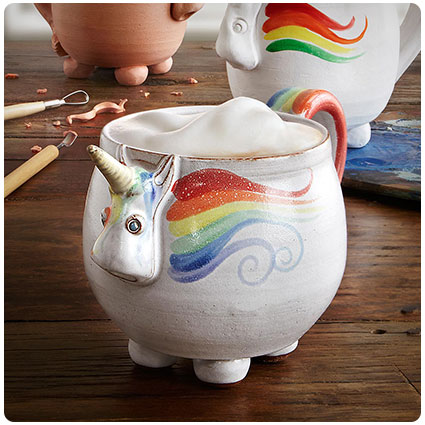 Elwood the Rainbow Unicorn Mug