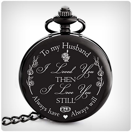 Engraved Pocket Watch