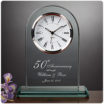 Everlasting Love Anniversary Clock