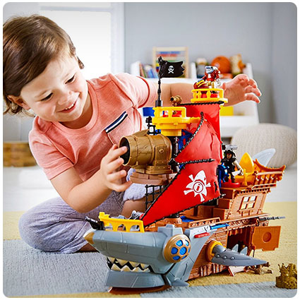 Fisher-Price Imaginext Shark Bite Pirate Ship