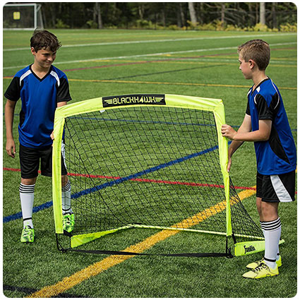 Franklin Sports Black Hawk Portable Soccer Goal