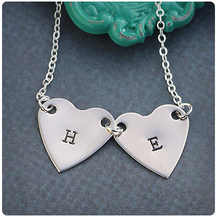 Heart Initial Necklace